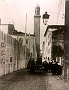 Da via delle Beccherie le demolizioni per la costruzione della nuova ala Fondelli del Bo'. 1912  (Fabio Fusar)